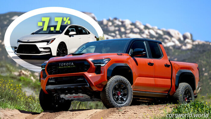 Toyota Vendió Más Tacomas Que Corollas Después De Que Las Ventas Del Primer Trimestre Explotaran Un 178% | Carscoops